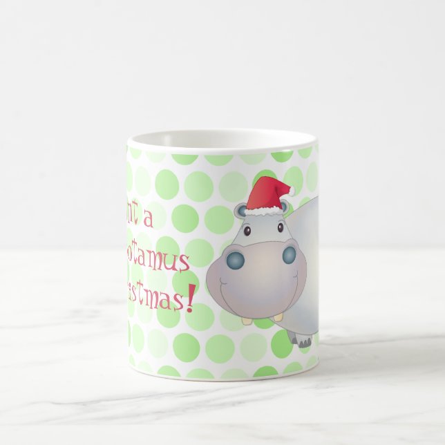 Hippo Hippopotamus Tasse (Mittel)