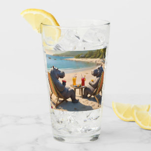 Hippo Hour: Strandcocktails und gute Zeiten, Glas