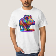 Hippo-Liebe in Regenbogenfarben: für stolze Eltern