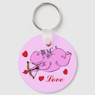 Hippo Liebe Schlüsselanhänger