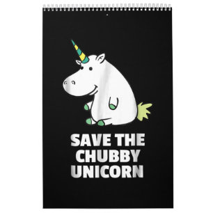 Hippo Lover Geschenk   Chubby Unicorn Hippo   Nied Kalender