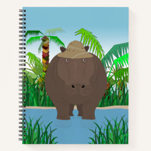 Hippo-Notebook Notizbuch
