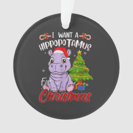 HIPPO ORNAMENT