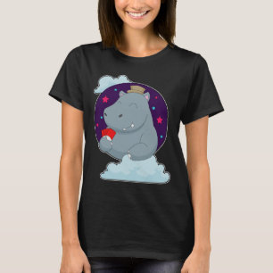 Hippo-Poker-Poker-Karten T-Shirt