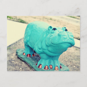 Hippo Postkarte