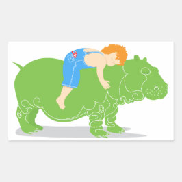 Hippo Stickers