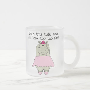 Hippo Tu Tu Fat Mattglastasse