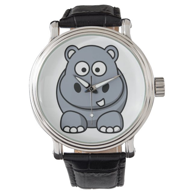 Hippo Watch Armbanduhr (Vorderseite)