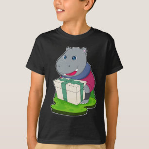 Hippo Weihnachtspaket T-Shirt