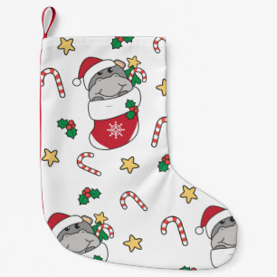 Hippo Weihnachtsschnee Wintertiere Hippos Kleiner Weihnachtsstrumpf
