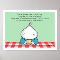 HIPPO WITH PIZZA by Sandra Boynton