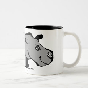 Hippo Zweifarbige Tasse