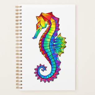 Hippocampe polygonal arc-en-ciel