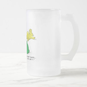 Hippopotames affamés ! - Tasse en verre givré !