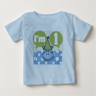 Hippopotamus 1er Anniversaire Tshirts et cadeaux