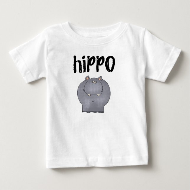 Hippopotamus Baby T-shirt (Vorderseite)