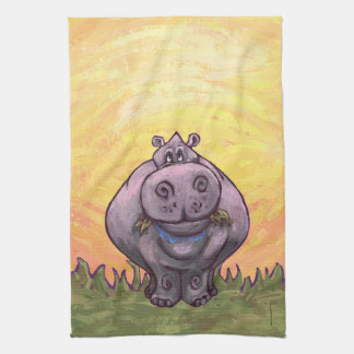 Hippopotamus-Geschenke u. Zusätze Küchentuch