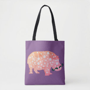 Hippopotamus-Hipster-Universaltasche Tasche