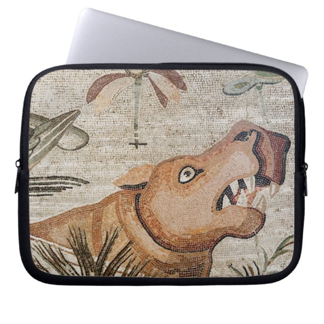 Hippopotamus, Nil-Mosaik, Haus des Faun Laptopschutzhülle (Vorderseite)