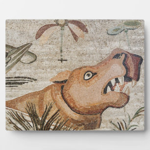 Hippopotamus, Nilmosaik, Haus des Faun Fotoplatte