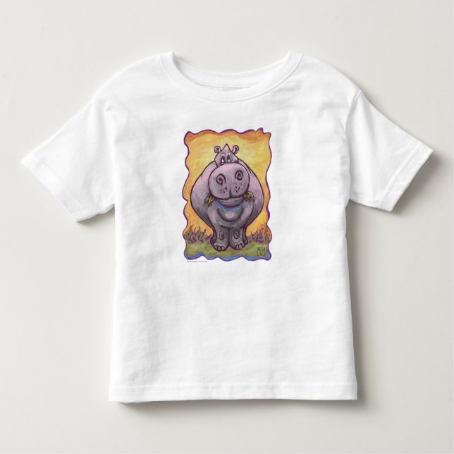 Hippopotamus-T - Shirt (Vorderseite)