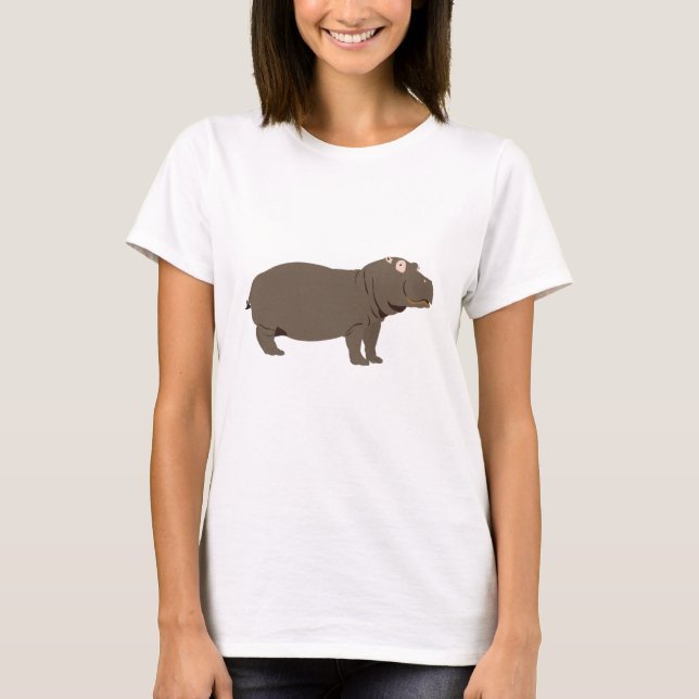 Hippopotamus T-Shirt (Vorderseite)