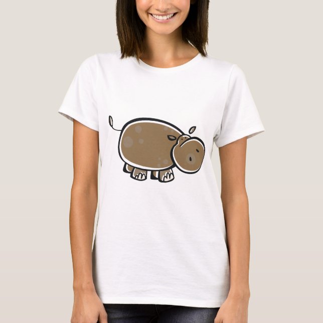 Hippopotamus T-Shirt (Vorderseite)