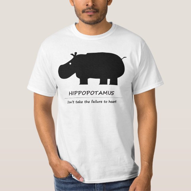 Hippopotamus T-Shirt (Vorderseite)