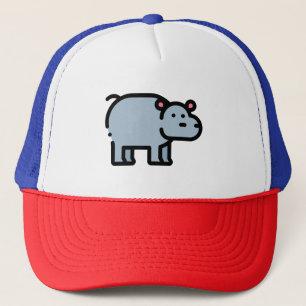 Hippopotamus Truckerkappe