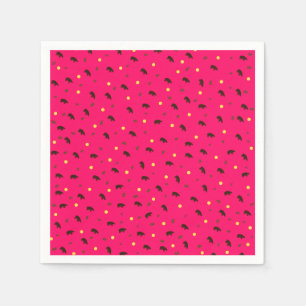 Hippopotamusmuster Serviette