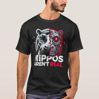 Hippos Aren t Real Tshirt