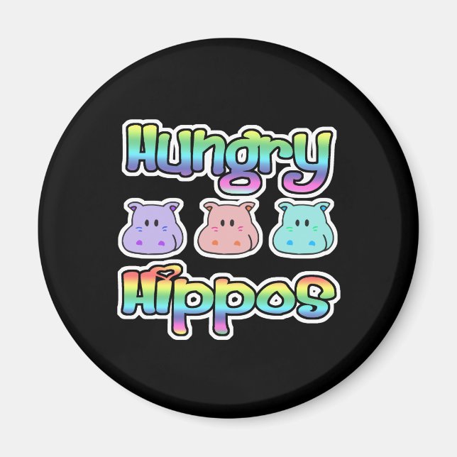 Hippos Magnet (Vorne)