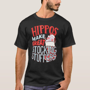 Hippos Make Great Kleinen Geschenks Hippopotamus T-Shirt