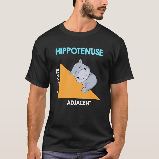 Hippotenuse Algebra Calculus math T-Shirt (Vorderseite)