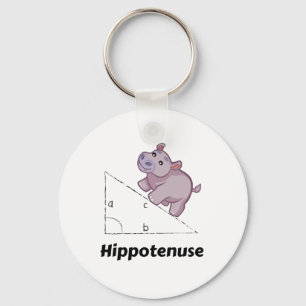 Hippotenuse lustiges Mathe Schlüsselanhänger