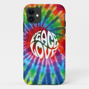 Hippy Gefärbte Krawatte 60er Retro Colorful Boho Case-Mate iPhone Hülle