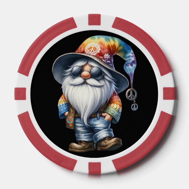 Hippy Gnome Pokerchips (Vorderseite)