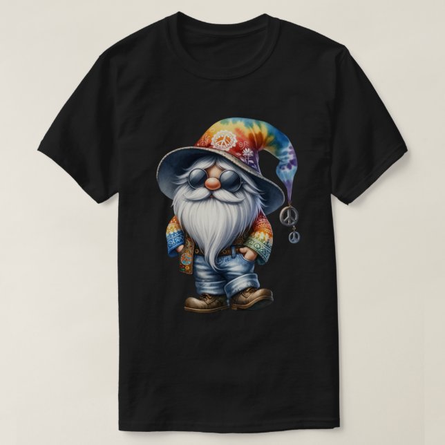 Hippy Gnome T-Shirt (Design vorne)