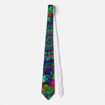 Hippy Regenbogen-Fraktal-Muster