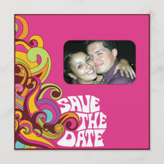 Hippy-Save the Date-Foto-Einladung Save The Date
