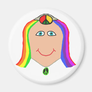 Hippy Smile Magnet