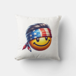 Hippy-Smiley Kissen