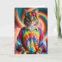 Hippy Tabby Karte