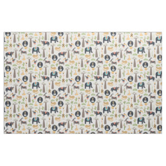 Hippy Wild African Animals Seamless Muster Stoff
