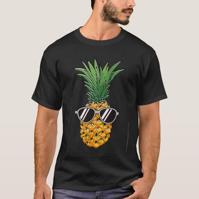 Hipster Ananas Liebe Motivation Liebe Ananas T-Shirt (Vorderseite)