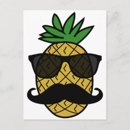 Hipster Ananas Postkarte