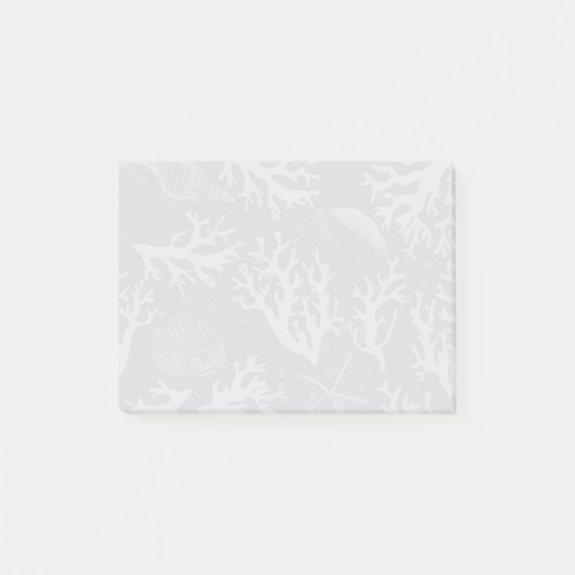 Hipster-Art-Korallenriff Post-it Klebezettel (Vorderseite)