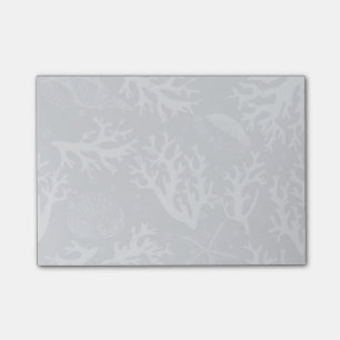 Hipster-Art-Korallenriff Post-it Klebezettel
