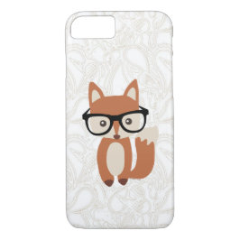 Hipster-BabyFox w/Glasses iPhone 8/7 Hülle