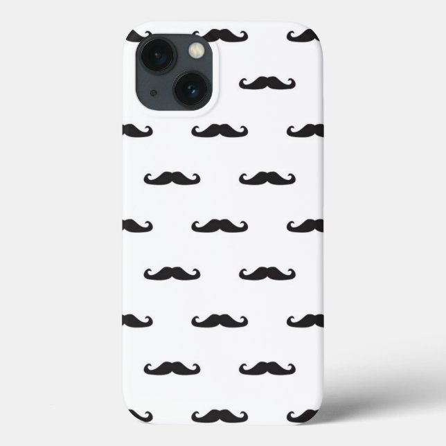 Hipster Case-Mate iPhone Hülle (Rückseite)